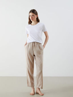 Beli Lastikli Kad?n Pijama Alt?