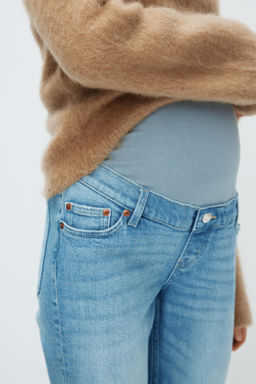 MAMA Slim Straight Ankle Jeans - H&m фото 6