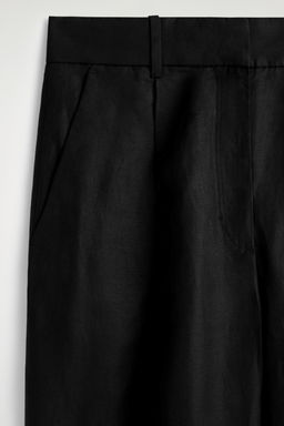 PANTALONES WIDE LEG MEZCLA LINO RELAXED FIT - H&m фото 4