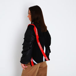 Сумка шопер Верь в себя, 35 х 30 см, с подкладом, на кнопке, черный - Nazamok фото 3