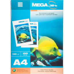 Фотобумага для цв.струй.печ. ProMega (А4,140г,мат)уп. 100л(1457506)