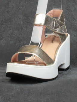 08-QL6989-1A WHITE Босоножки женские (натуральная кожа) - Фабричный китай фото 6