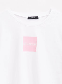 CONTE Футболка из хлопка Be loved LD 1739 black-blue