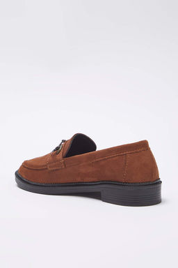 Teen Kahverengi Toka Detayl? Suet Kad?n Loafer Ayakkab?
TAKAW26LA00002 - Trendyolmilla фото 9