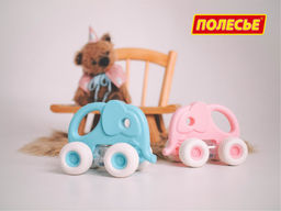 Беби Грипкар - Слоник (бирюзовый) - Полесье фото 13