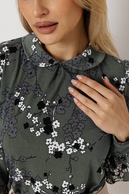 Блузка женская 7090/01/Оливковый - Rise фото 5