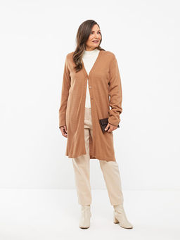 V Yaka Kad?n Triko H?rka