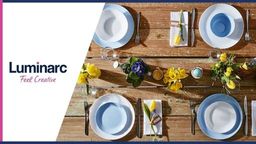 Тарелка обеденная ДИВАЛИ ЛАЙТ БЛЮ 25см