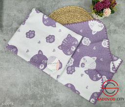 Байковое одеяло с принтом