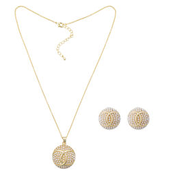 Комплект колье+серьги Fiore Luna