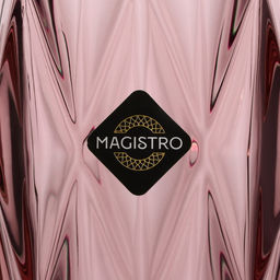 Бокалы для шампанского Magistro «Круиз», 160 мл, 7×20 см, стекло, набор 2 шт., розовые