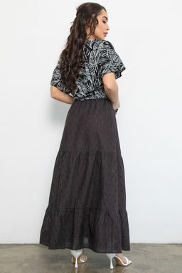 Юбка Муар (чёрный) - Эльза фото 3