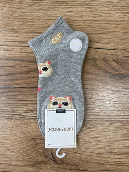 BK635 Носки, 1 пара СЕРЫЙ