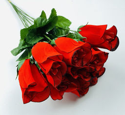 Цена за 10 штук Роза бархат 45см, 5x5см бутон