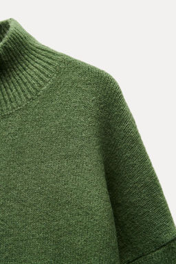 HIGH NECK KNIT DRESS - Zara фото 10