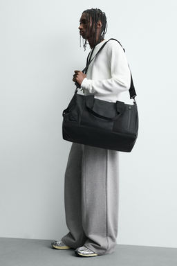 TEXTURED TRAVEL BAG - Zara фото 2