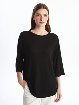 Bisiklet Yaka Kad?n Bluz