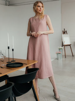 платье ЛЕН ВИСКОЗА - Волтри фото 2