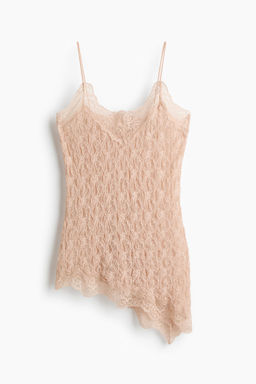 Top de tirantes con ribete de encaje - H&m фото 2