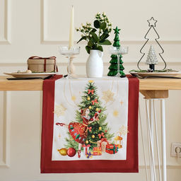 Дорожка новогодняя на стол «Этель» «Щелкунчик» 40×147 ± 5 см, 100% хл, саржа 190 г/м²