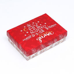 Подарочная коробка сборная Снежинки, 21 х 15 х 5,7 см - UPAK LAND фото 8