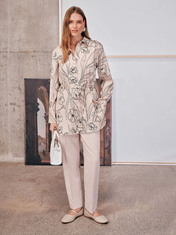 Beli Lastikli Kad?n Pantolon