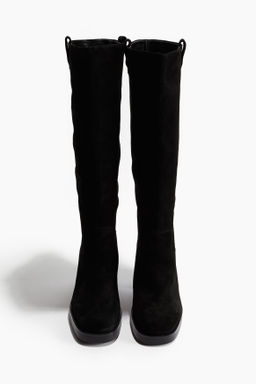 Botas de ante a la rodilla - H&m фото 6