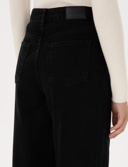 Siyah Loose Fit Jean Pantolon - Pierre cardin фото 6