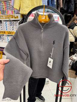 Свитер женский на замке