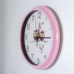 Часы настенные Совушки 26 см / 381-37 /уп 40/ - Галеонтрейд фото 4
