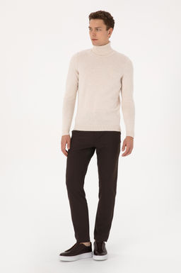 Erkek Kahverengi Kanvas Pantolon - U.s. polo assn фото 3