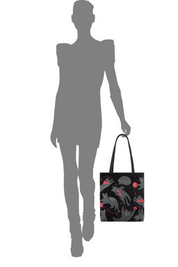 Сумка с аппликацией ДС-517-284 синий - Protege фото 10