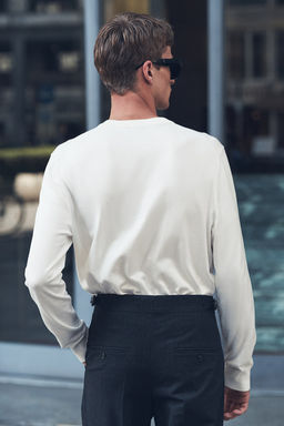 Jersey en punto fino Slim Fit - H&m фото 3