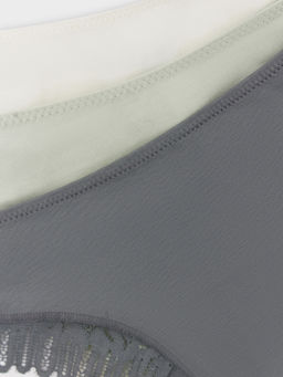 Цена за 2 штуки! Трусы бразилиана женские в наборе, 3 шт - Mark formelle фото 10