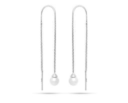 Серьги, жемчуг swarovski, ТЦС-66