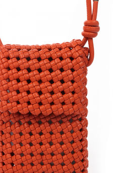 LACCOMA сумка СУ1091-оранжевый эко кожа