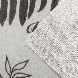 Коврик придверный Доляна Welcome home, 48×78 см, серый  фото 6