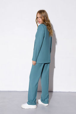 Костюм Pirs 3808 серо-бирюзовый  фото 4