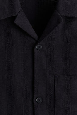 Camisa resort con textura Regular Fit - H&m фото 3