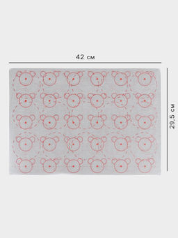 Коврик для выпечки армированный Макарун. Ушки, силикон, 42?29.5 см - Simaland фото 2