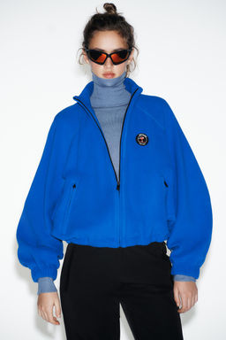 OVERSIZE SOFT-FEEL JACKET - SKI COLLECTION - Zara фото 2