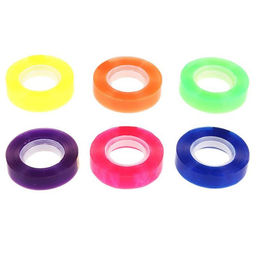 Цена за 12 шт. Клейкая лента цветная 12 мм × 30 м, МИКС