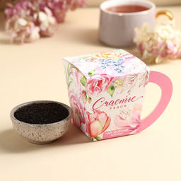 Чай зелёный в коробке-кружке Счастье рядом, вкус: жасмин, 50 г.