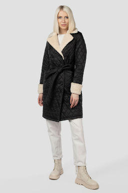 Пальто плащевка+ Утеплитель: Синтепон 150 г/м демисезонное - El podio фото 16