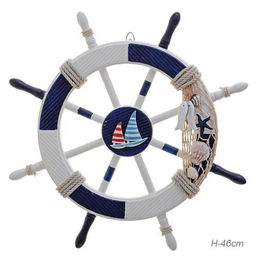 Штурвал декоративный 46 см / W29 /уп 16/ - Галеонтрейд фото 2