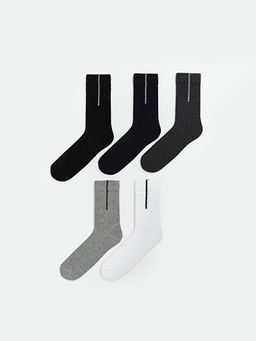 ?izgili Erkek Soket ?orap 5li