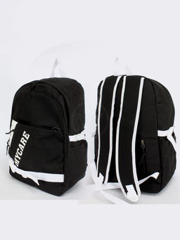 Рюкзак жен текстиль MC-9096, 2отд, 4внеш+3внут/карм, черный SALE 252751