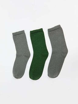 Basic Erkek ?ocuk Soket ?orap 3l?