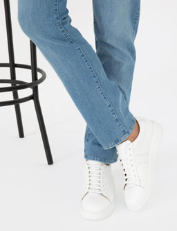 Beyaz %100 Deri Sneaker - Pierre cardin фото 2