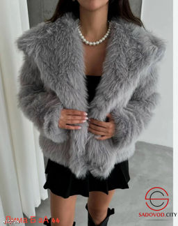 Шуба женская из искусственного меха - Bruno фото 3